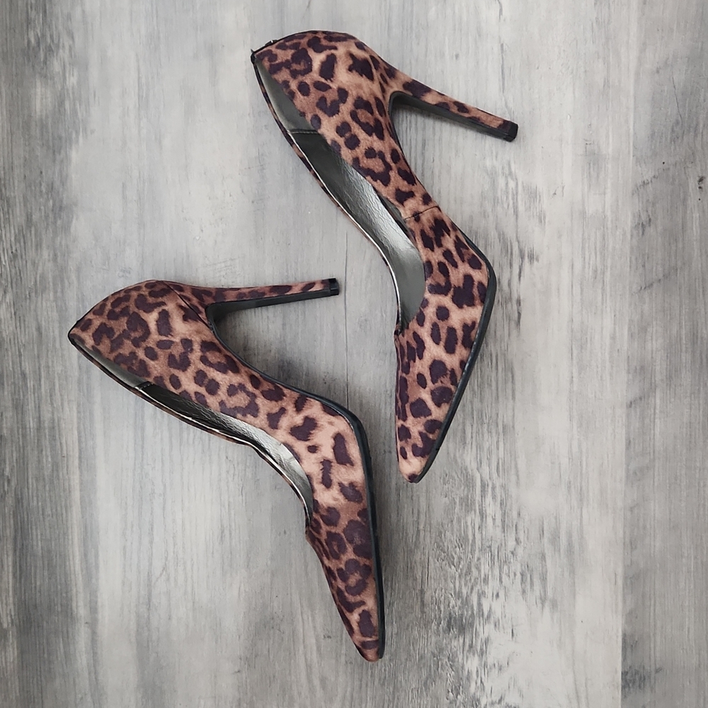 Leopard Print Heels - Sam & Libby 8.5